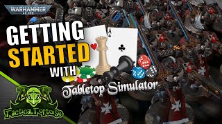 How to Play Warhammer 40k ONLINE  Installing 40k on Tabletop Simulator 40k amp Creating Armies [upl. by Aineval]