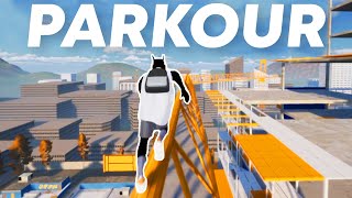 ITS FINALLY HERE The BEST PARKOUR GAME Rooftops amp Alleys Gameplay [upl. by Gerfen]