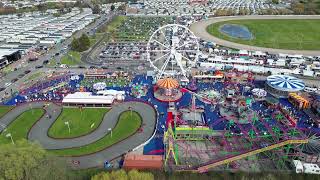 Towyn Fun Land Tir Prince amp Knightleys Fair  Dji Mini 3 Pro [upl. by Ainyt]