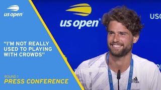 Maxime Cressy Press Conference  Australian Open 2023 Second Round [upl. by Alexandra]