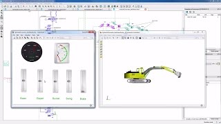 Simcenter Amesim – Optimizing an excavator model for realtime usage [upl. by Sheng]