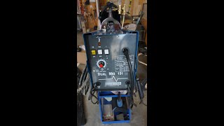 Chicago Electric Dual Mig 151 Welder Tuned up and Tested [upl. by Coraline]