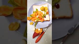 Beautiful food art  Sandwich combined with potatoes and sweet potatoes [upl. by Karlie]