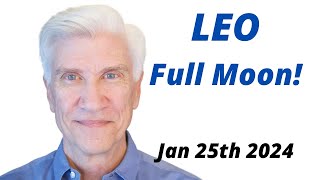 LEO FULL MOON · January 25th 2024 · AMAZING PREDICTIONS [upl. by Svend811]