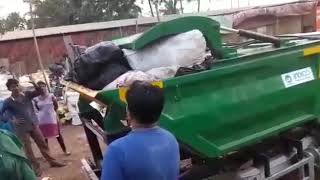 GARBAGE COMPACTOR 18 CUBM ON TATA ACE [upl. by Etti962]