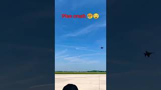 pilots ejecting 😲😥 ejecting from plane fighter pilots eject jet plen crashd  shorts [upl. by Idnahk829]