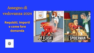 Assegno di vedovanza 2024 requisiti importi e come fare domanda [upl. by Valida907]