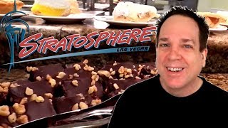 Stratosphere Las Vegas Buffet  SWEET All You Can Eat [upl. by Eicirtap]