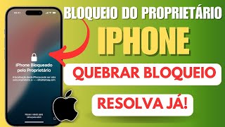 😰Como desbloquear iPhone bloqueado pelo proprietário pelo DNS  Remover bloqueio de ativação [upl. by Assilac]