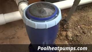 Swimming Pool Heat Pump 115000 BTU  Heat and Cool Model [upl. by Leahcimauhsoj]