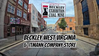 Beckley West Virginia Discover the Exhibition Coal Mine  Itmann Company Store [upl. by Eromle]