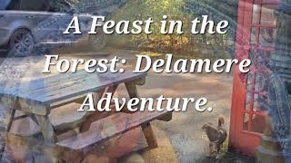 Feast in the Forest Delamere Adventure 🌳🐾🍰delamereforest vlog2024 trees dogwalk food [upl. by Atnahs]