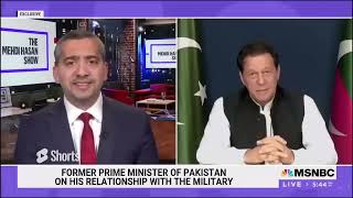 Former Prime Minister Imran Khans Historical Interview on MSNBC with Mehdi Hasan [upl. by Veator]