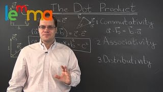 Linear Algebra 20h The Key Properties of the Dot Product [upl. by Sperry]