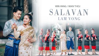 Maiv Thoj ft Win Vang  SALAVAN LAM VONG ລຳວົງສາລະວັນ Nkaui Tawm Tshiab 2021 Full MV [upl. by Enilekaj770]