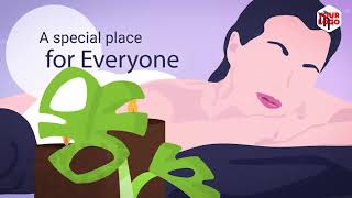 2D ANIMATED EXPLAINER VIDEO  SPA AND SALON  A TRIP TO HEAVEN [upl. by Gona]