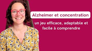 Alzheimer  gardezle concentré avec cette activité [upl. by Moffitt942]