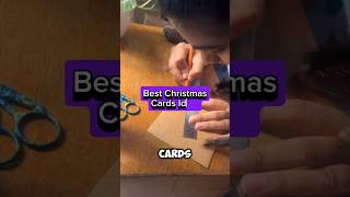 Best Christmas Cards Idea Fir This Christmas 🎄 christmas christmascard chritmasdecor diy [upl. by Oakleil669]