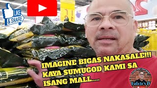 IMAGINE BIGAS NAKA SALE KAYA SUMUGOD KAMI SA ISANG MALL buhayofwqatar [upl. by Llertnek]