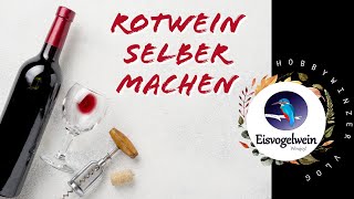 Rotwein selber machen wie ein Profi  Komplettes Tutorial [upl. by Werna]