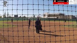 SAC Softball vs Saddleback  4224 [upl. by Sueddaht]