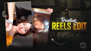 Instagram trending SFX TRANSITION reels video editing  Capcut video editing  reels tutorial [upl. by Syl]