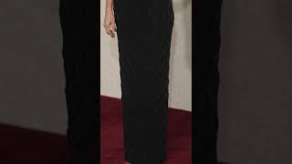 Jennifer Aniston arriving at the 2024 Golden Globes wearing Dolce amp Gabbana  Bazaar UK [upl. by Hereld]