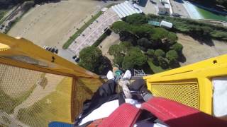 Bungee Jumping 75m  Lloret de Mar 2016 [upl. by Letizia]