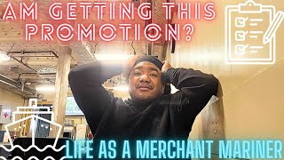 I Put In For Promotion  Life As A Merchant Mariner  Vlog [upl. by Roban]