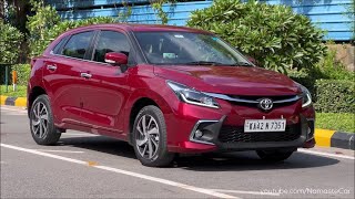 Toyota Glanza V AMT 2022 ₹10 lakh  Reallife review [upl. by Hgielrac473]