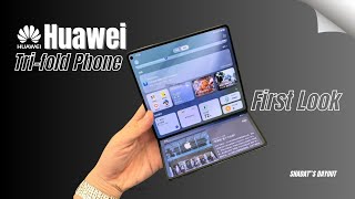 Trifold Huawei Mate XT Official First Look  ITs finally HERE [upl. by Laetitia675]