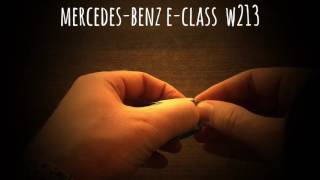 MercedesBenz Eclass KEY w213 [upl. by Areid]