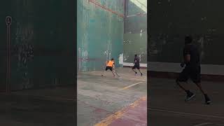 Frontón 20m El trinquete El Viti vuelve a encajar la pelota ariva de la chapa 💪 🎾🔥🔥 [upl. by Aicilla]