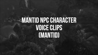 World of Warcraft  All Mantid NPC Quotes [upl. by Obla]