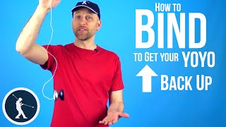 How to Bind a Yoyo  Basic and Intermediate Binds for Unresponsive Yoyos [upl. by Bortman]