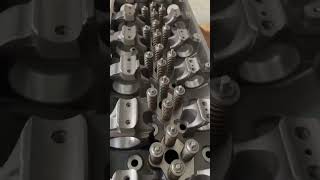 Cummins QSX15 cylinder head assembly [upl. by Kcir]