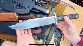 Full Knife Collection Pt 8 Large Fixed Blade Knives [upl. by Ilohcin]