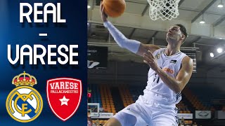 Real Madrid  Varese  Full Game Highlights [upl. by Atiruam]