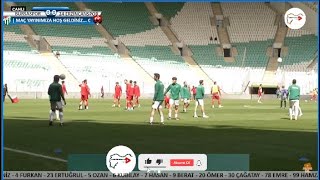 Bursaspor 2  1 Erzincanspor 2 Lig Beyaz Grup 31 Hafta Maçın Tamamı [upl. by Ztnahc896]