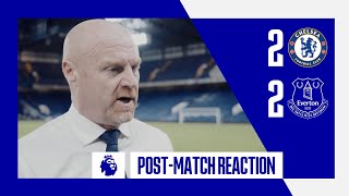 CHELSEA 22 EVERTON  Sean Dyches reaction [upl. by Nakeber]