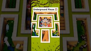 Minecraft Ultimate Underground House 🏠 minecraft [upl. by Kerrill]