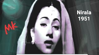 mehfil me jal uthi shama Nirala1951MadhubalaampDevAnandLataPLShantoshiCRamchandraa tribute [upl. by Koffler]