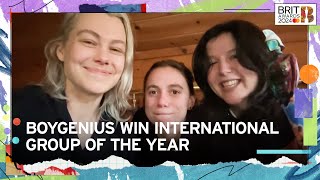 boygenius Win Their First BRIT  The BRIT Awards 2024 [upl. by Trela196]