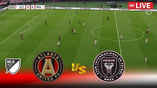 🔴LIVE  ATLANTA UNITED vs INTER MIAMI  Major League Soccer 2024  MLS USA  PES Game Simulation [upl. by Margret367]