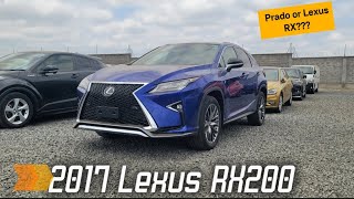 2017 Lexus RX 200t review by LITHIUM MOTORS  Lexus or Prado What is your pick [upl. by Adnovay961]