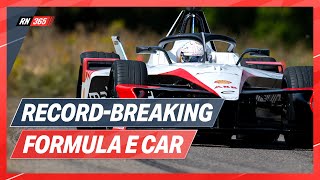 Mahindra Excitement Builds as Formula E Introduce RecordBreaker [upl. by Etnovad]