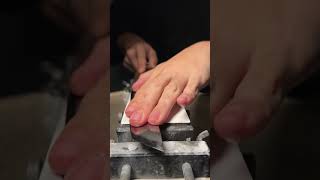 Japanese Yanagi vs Water fyp knife knifesharpening ray knifesharpener rui knives [upl. by Edas631]