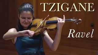 Patricia Cordero  RAVEL Tzigane Rhapsodie de concert for Violin amp Piano [upl. by Nuaj]