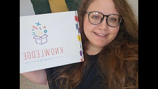 Knowledge Crate Unboxing Woodlands Crate Sensory Bin And Accessories [upl. by Ojimmas]