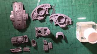 Building 40k Armiger Detailed Tutorial [upl. by Bergeman]